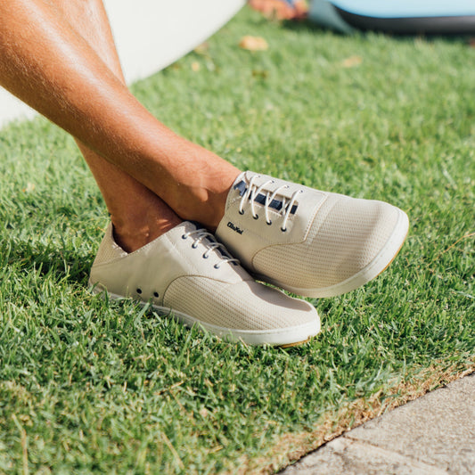 OluKai Men | Nohea Moku Men's Boat Shoes - Tapa