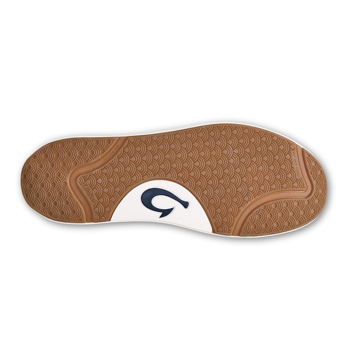 OluKai Men | Lae‘ahi Lī ‘Ili Men's Sneakers - Bright White / Trench Blue