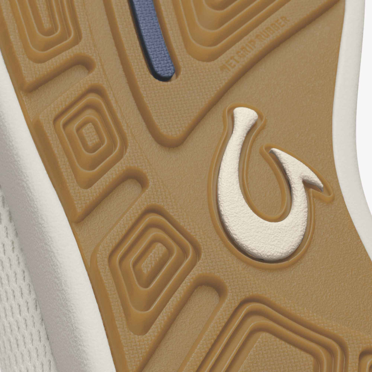 OluKai Men|New Arrivals | Moku Slip-on - White Sand / Trench Blue