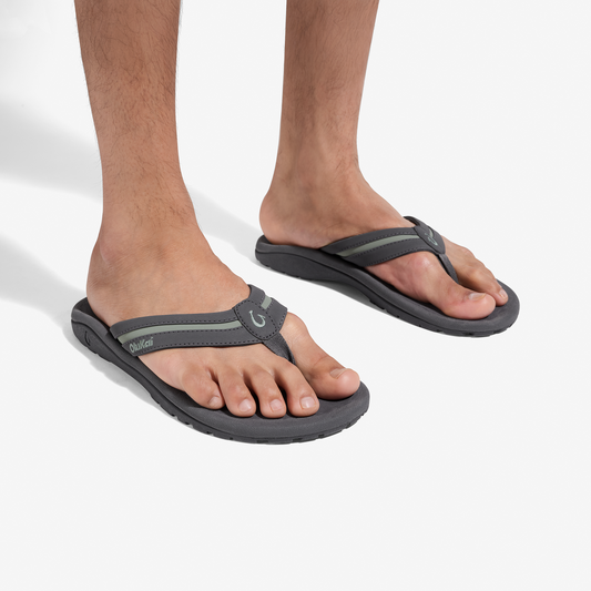 OluKai Men | 'Ohana Pālua - Tradewind Grey / Seagreen
