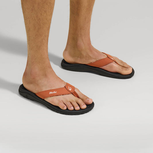 OluKai Men | ‘Ohana Men's Best Selling Beach Sandals - Dirt / Lava Rock
