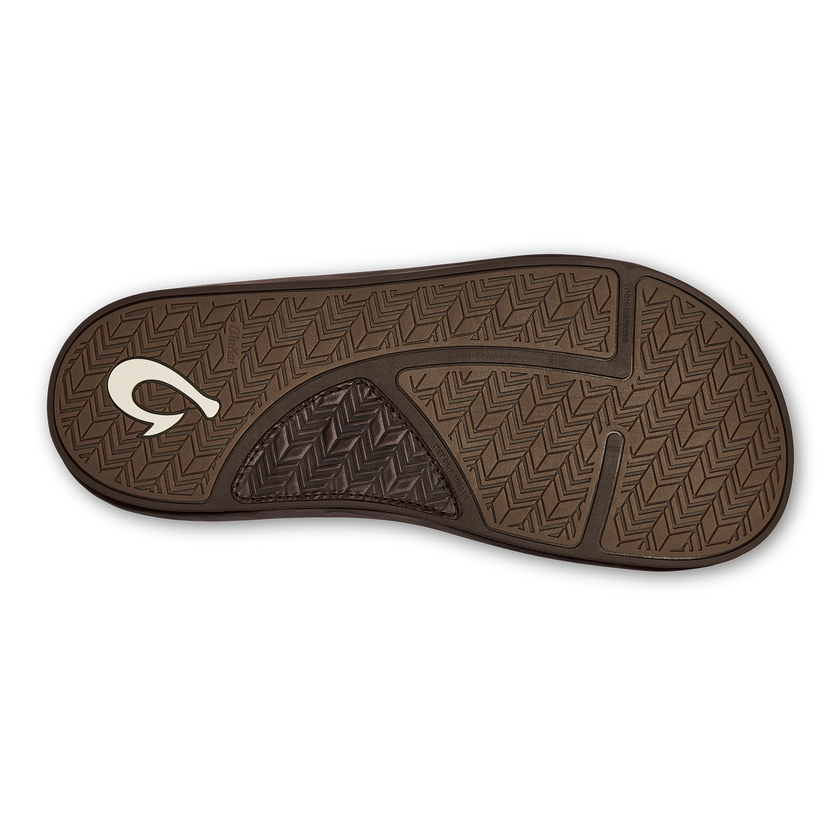 OluKai Men | ‘Ilikai Men‘s Leather Beach Sandals - Dark Wood
