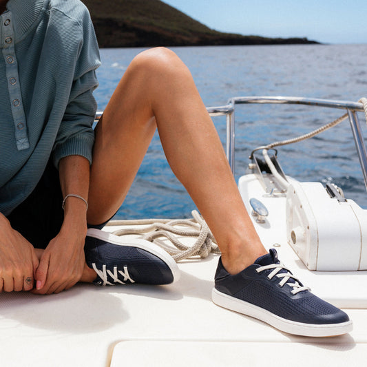 OluKai Women|New Arrivals | Kahakai - Trench Blue / Trench Blue