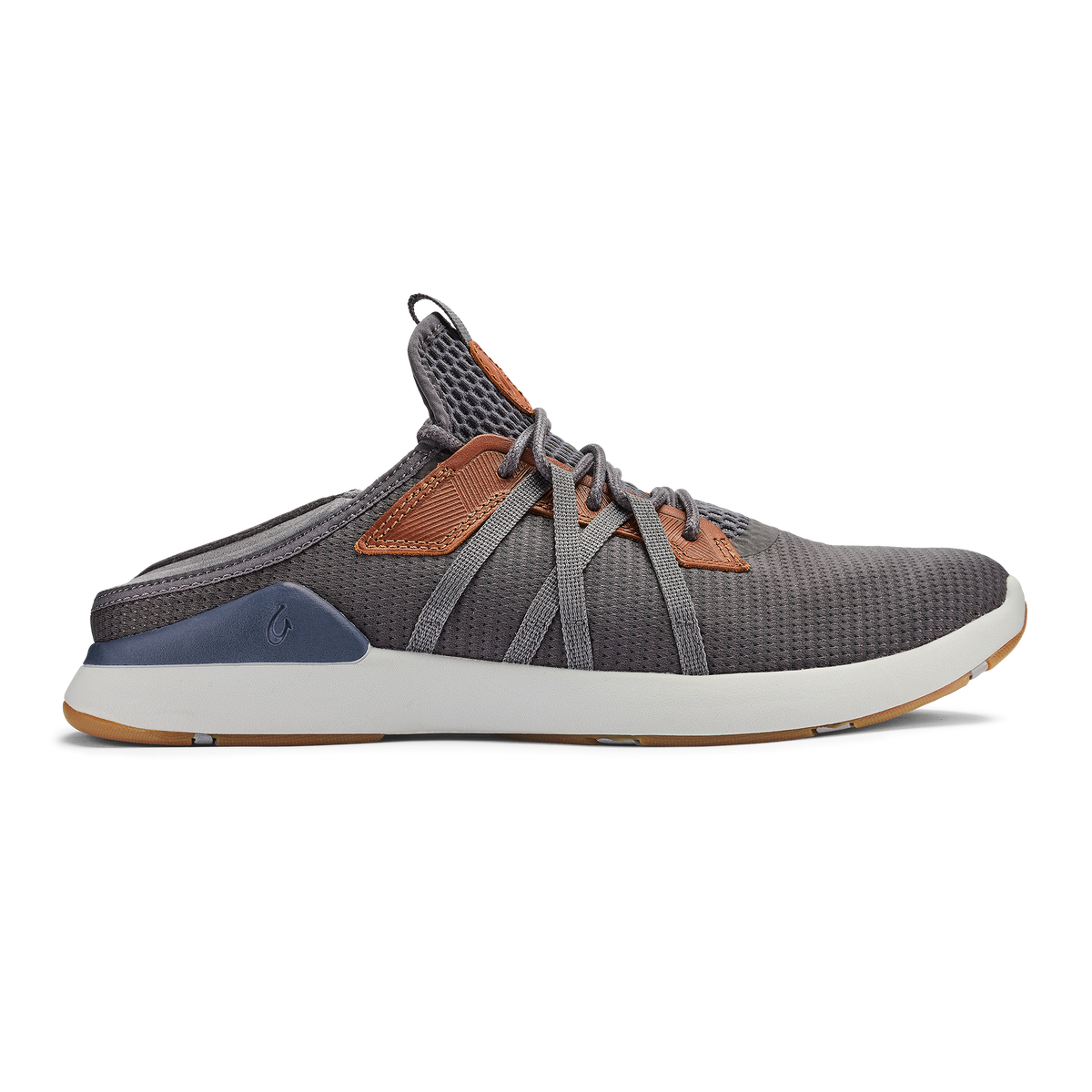 OluKai Men | Mio Lī Men's Athletic Shoes - Pavement / Vintage Indigo