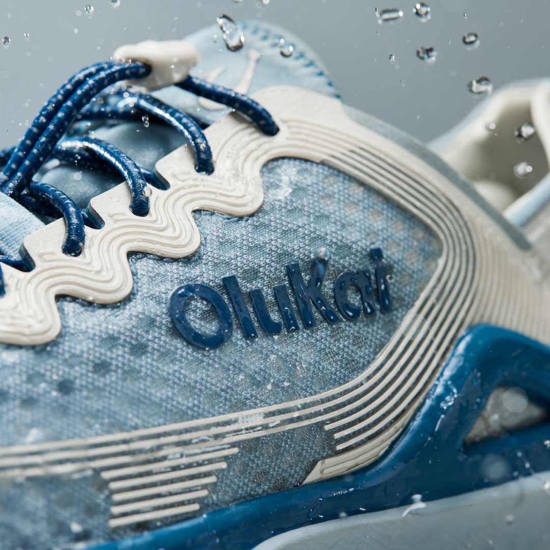 OluKai Men | ‘Ahi Men’s Water Boat Shoes - Blue Pearl / White Sand