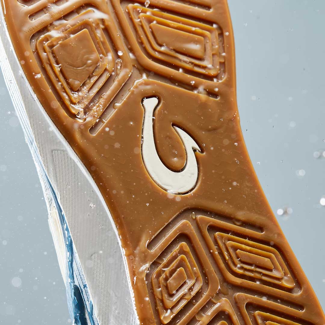 OluKai Men | ‘Ahi Men’s Water Boat Shoes - Blue Pearl / White Sand