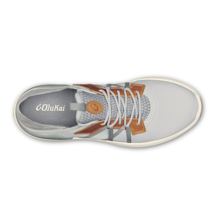 OluKai Men | Mio Lī Men's Athletic Shoes - Mist Grey / Poi