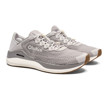 OluKai Men | ‘Ahi Men’s Water Boat Shoes - Ash / Sterling