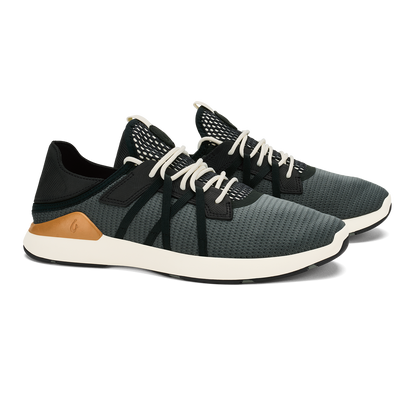 OluKai Men | Mio Lī Men's Athletic Shoes - Rock / Natural