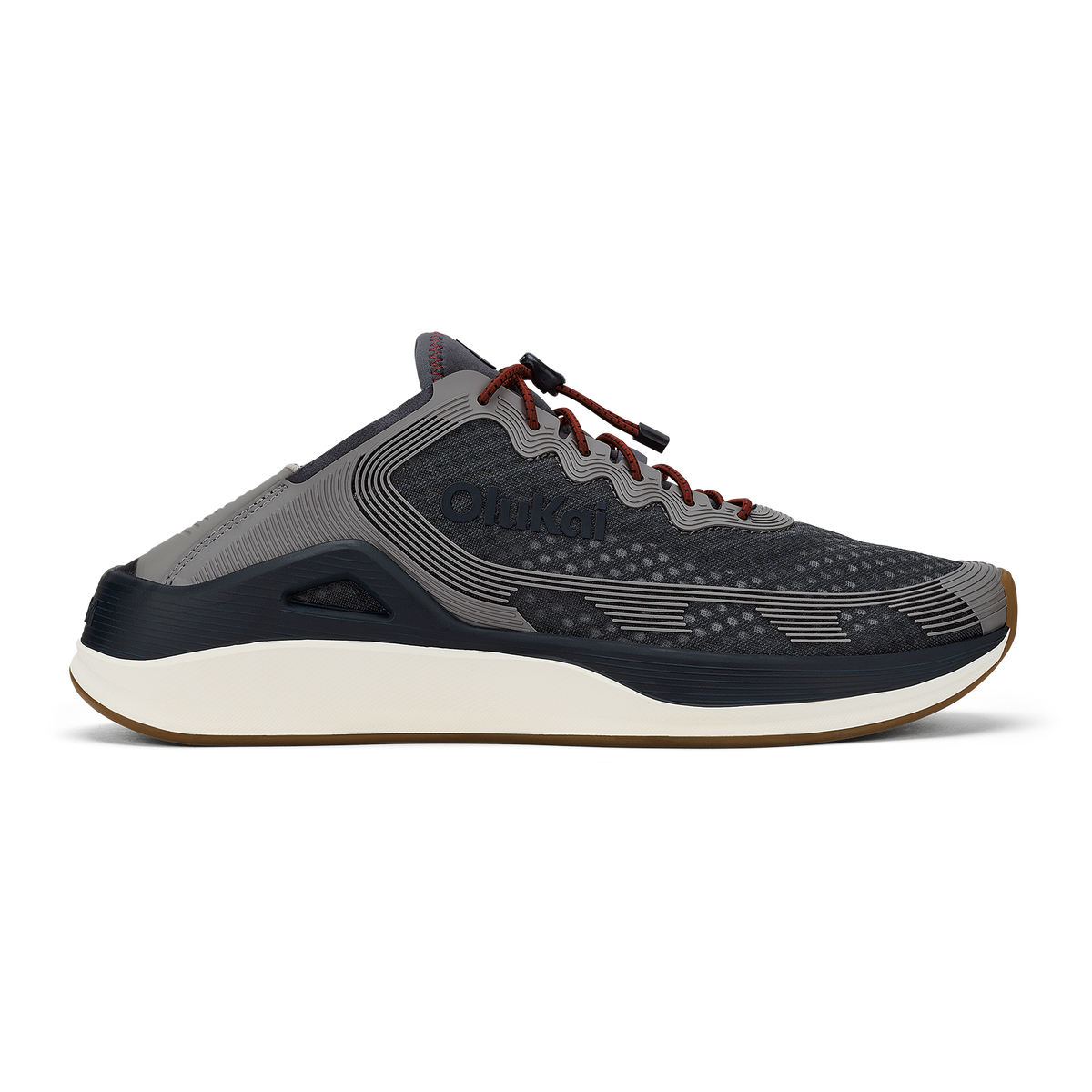 OluKai Men | ‘Ahi Men’s Water Boat Shoes - Rock / Ash