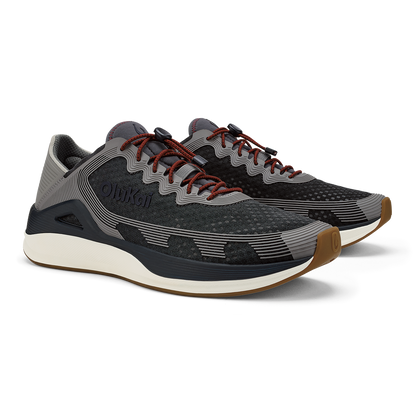 OluKai Men | ‘Ahi Men’s Water Boat Shoes - Rock / Ash