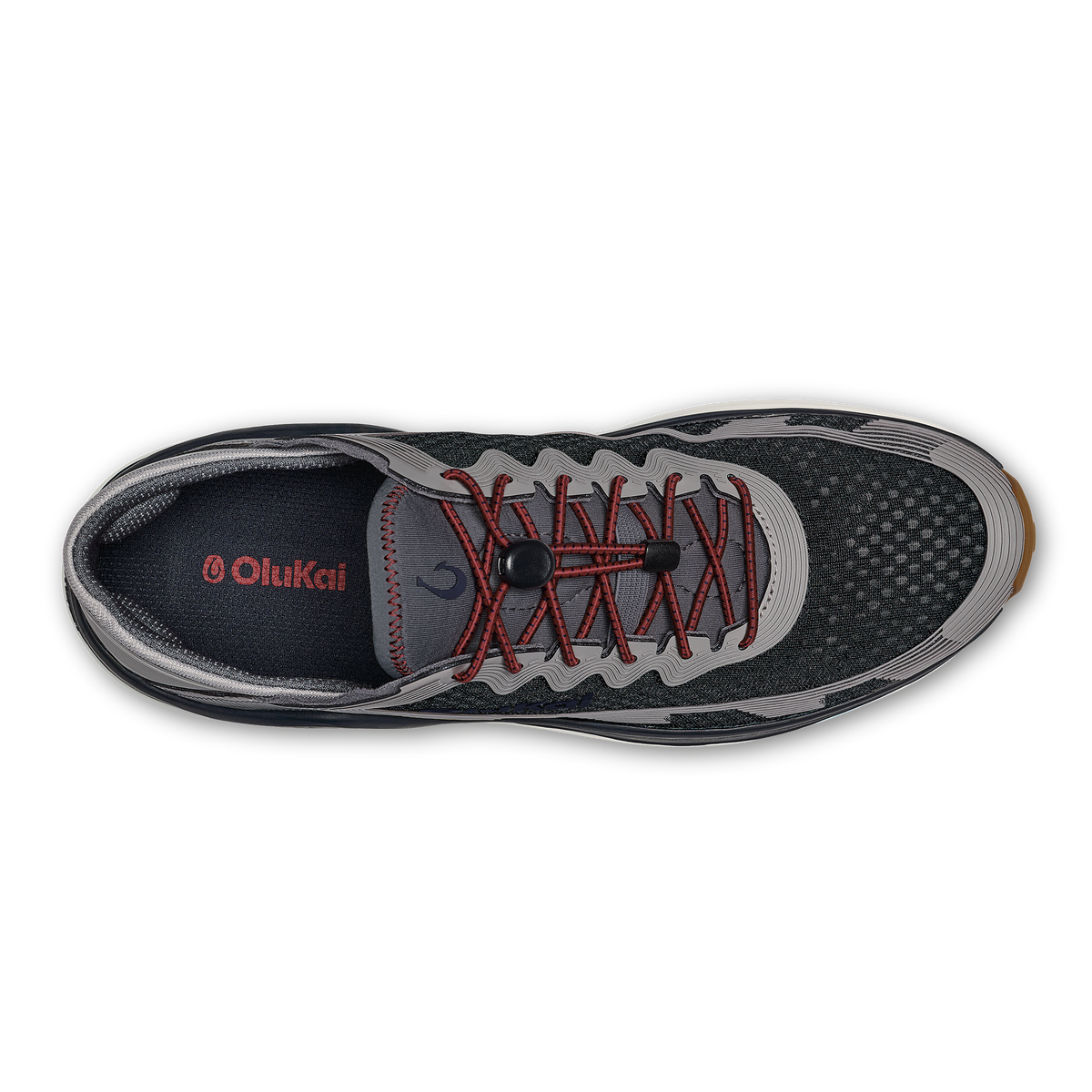 OluKai Men | ‘Ahi Men’s Water Boat Shoes - Rock / Ash