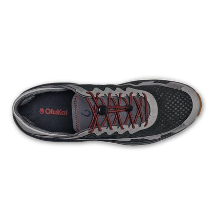 OluKai Men | ‘Ahi Men’s Water Boat Shoes - Rock / Ash