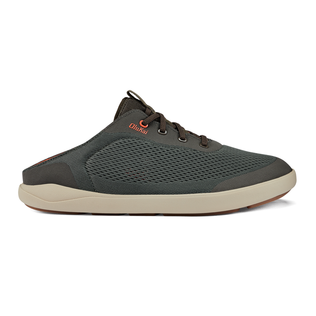 OluKai Men | Moku Pae Men's Boat Shoes - Island Salt / Koi