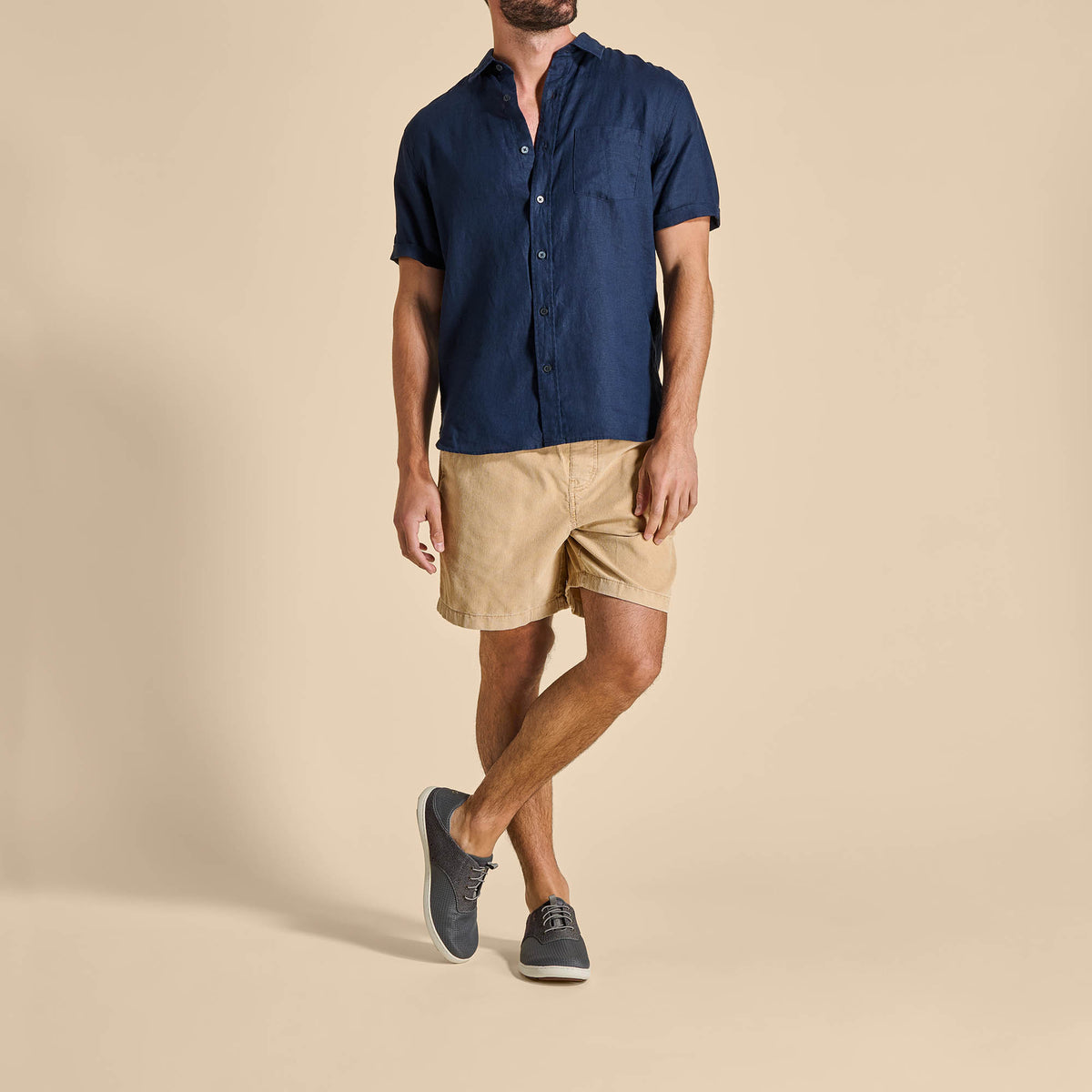 OluKai Men | Nohea Moku Men's Boat Shoes - Charcoal / Clay