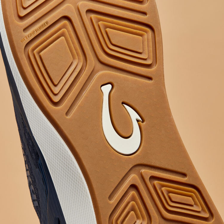 OluKai Men | ‘Ahi Men’s Water Boat Shoes - Mood Indigo / Coastal Blue