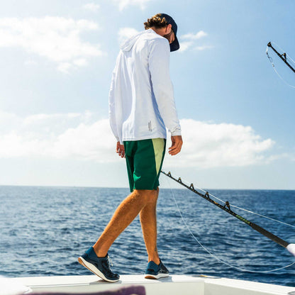 OluKai Men | ‘Ahi Men’s Water Boat Shoes - Mood Indigo / Coastal Blue