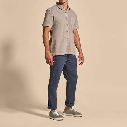 OluKai Men | Moku Pae Men's Boat Shoes - Clay / Tapa