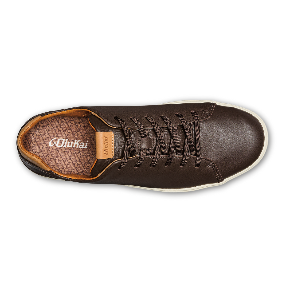 OluKai Men | Lae‘ahi Lī ‘Ili Men's Leather Sneakers - Dark Java