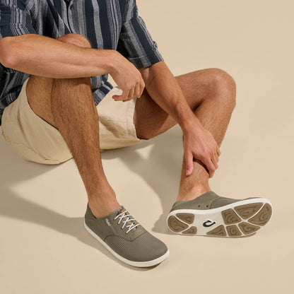 OluKai Men | Nohea Moku Men's Boat Shoes - Tapa