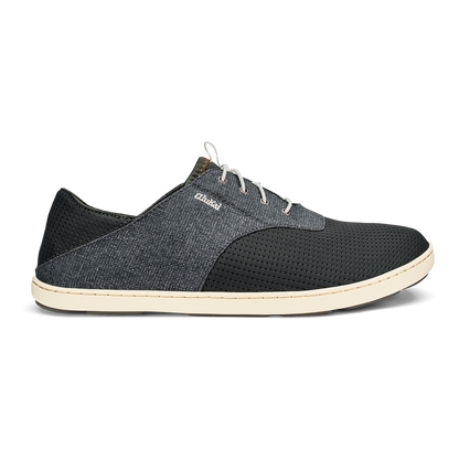 OluKai Men | Nohea Moku Men's Boat Shoes - Dark Shadow