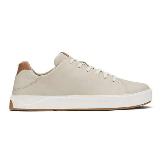 OluKai Men | Lae‘ahi Lī ‘Ili Men's Leather Sneakers - Tapa