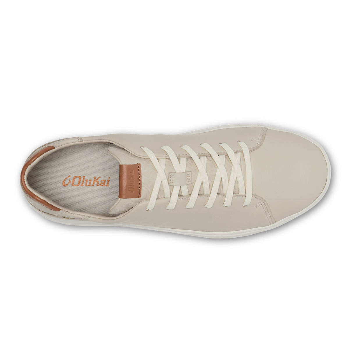 OluKai Men | Lae‘ahi Lī ‘Ili Men's Leather Sneakers - Tapa