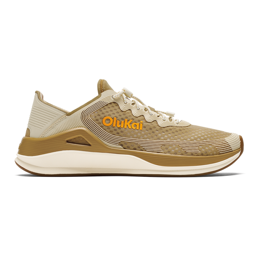 OluKai Men | ‘Ahi Men’s Water Boat Shoes - Tan / Tapa