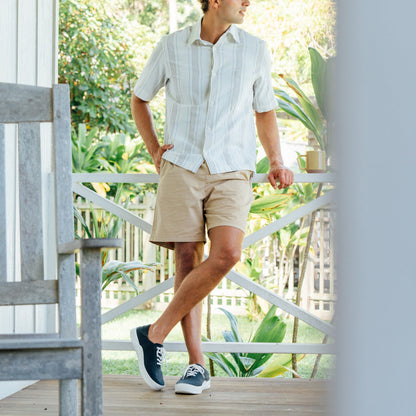 OluKai Men | Tradewind Men’s Breathable Sneakers - Mood Indigo