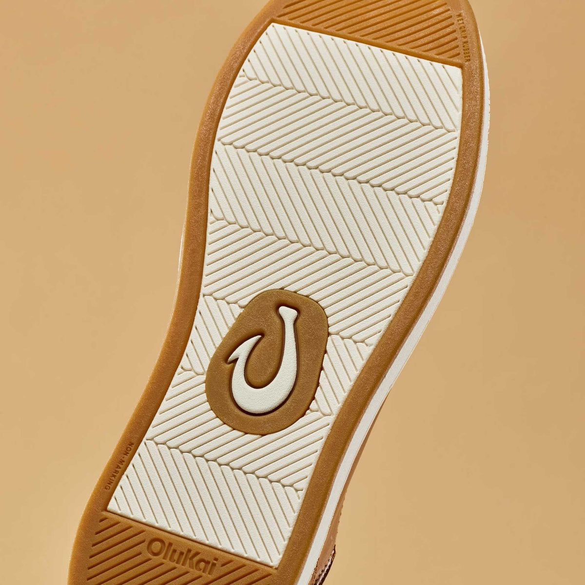 OluKai Men | Kākaha Nia Men‘s Leather Slip-On Shoes - Fox
