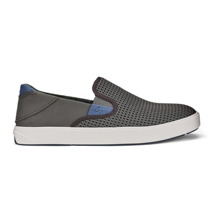 OluKai Men | Lae‘ahi Men's Slip-On Sneakers - Pavement