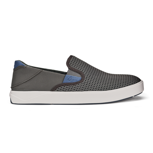OluKai Men | Lae‘ahi Men's Slip-On Sneakers - Pavement