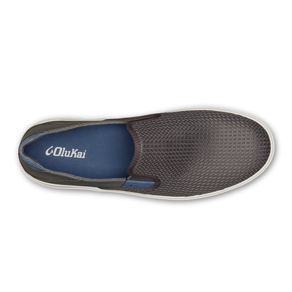 OluKai Men | Lae‘ahi Men's Slip-On Sneakers - Pavement