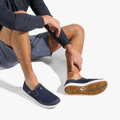 OluKai Men|New Arrivals | Moku Slip-on - Trench Blue | OluKIai