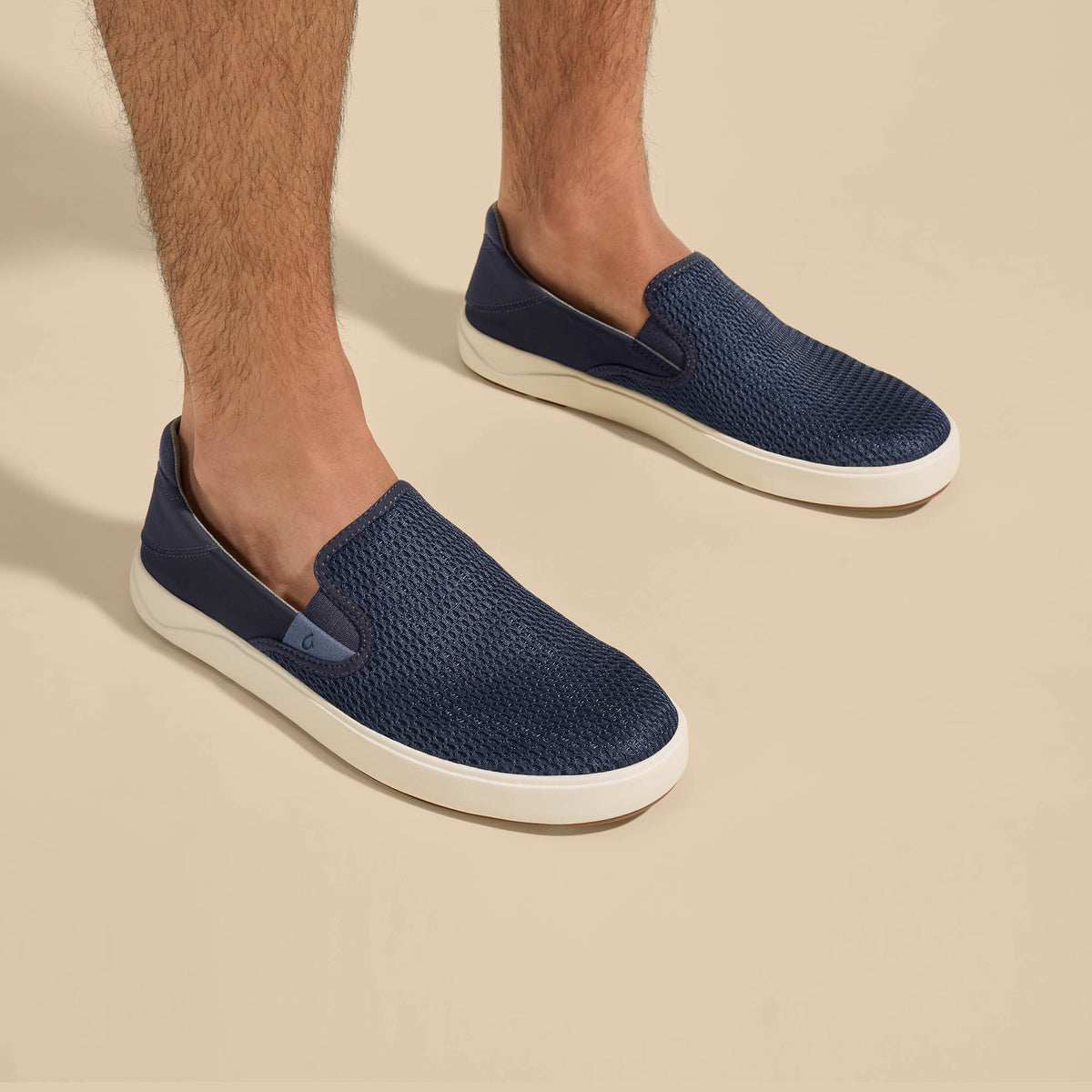 OluKai Men | Lae‘ahi Men's Slip-On Sneakers - Blue Depth