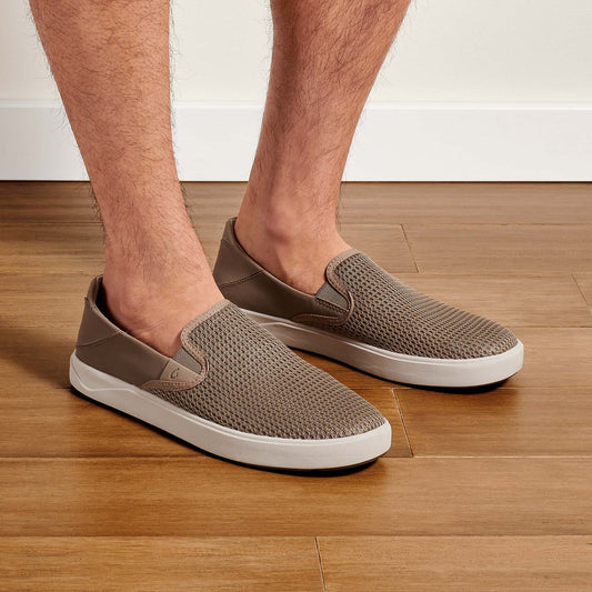 OluKai Men | Lae‘ahi Men's Slip-On Sneakers - Clay