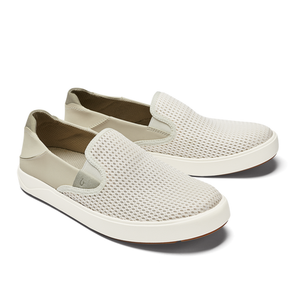 OluKai Men | OluKai Lae‘ahi - Bone | Men's Slip-on Sneakers
