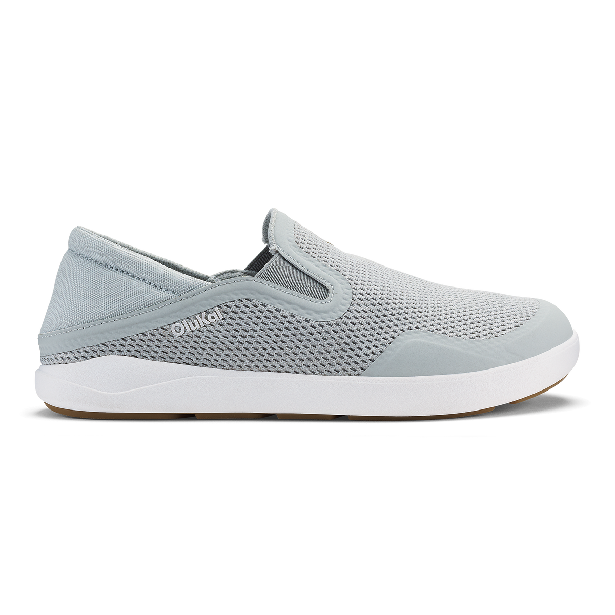 OluKai Men|New Arrivals | Moku Slip-on - Cloud Grey / Ash