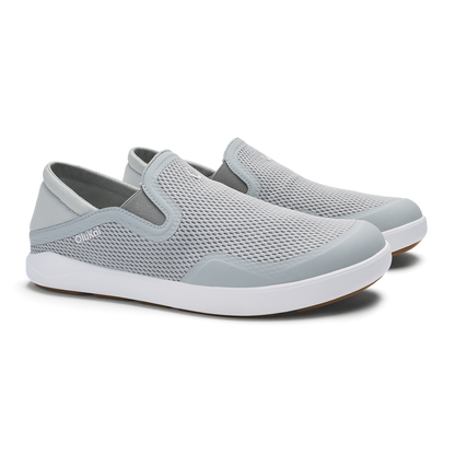 OluKai Men|New Arrivals | Moku Slip-on - Cloud Grey / Ash
