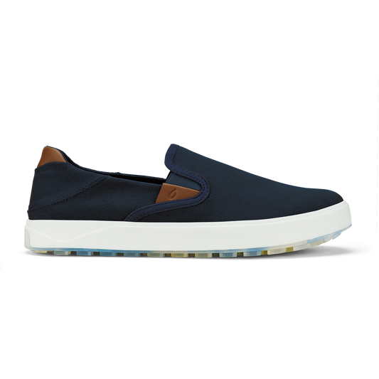 OluKai Men | Wai‘alae Slip On Men’s Golf Shoes - Trench Blue