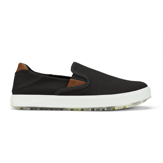 OluKai Men | Wai‘alae Slip On Men’s Golf Shoes - Lava Rock
