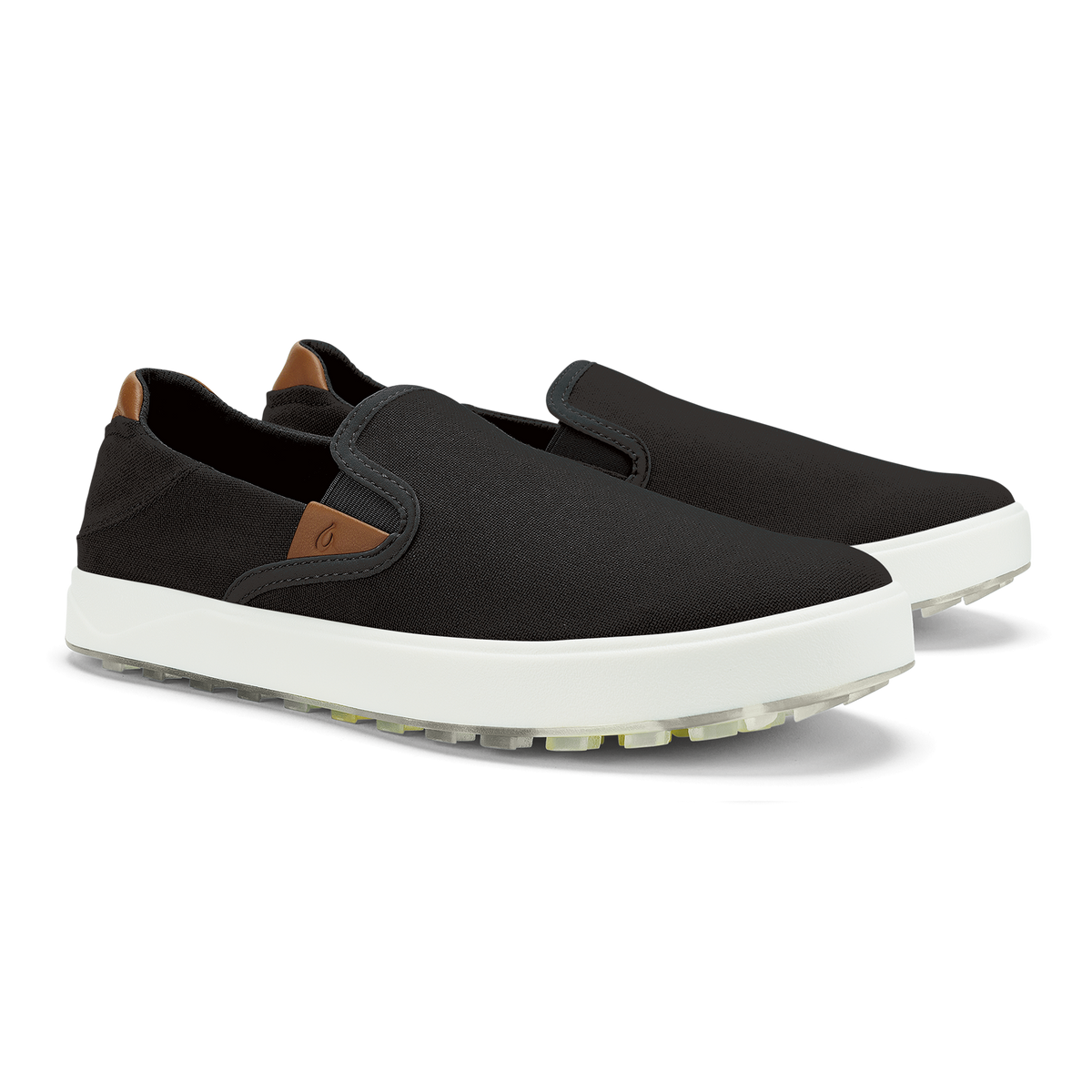 OluKai Men | Wai‘alae Slip On Men’s Golf Shoes - Lava Rock
