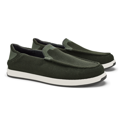 OluKai Men | Kākaha Mesh Men‘s Slip-On Shoes - Nori