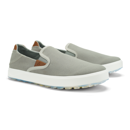 OluKai Men | Wai‘alae Slip On Men’s Golf Shoes - Ash