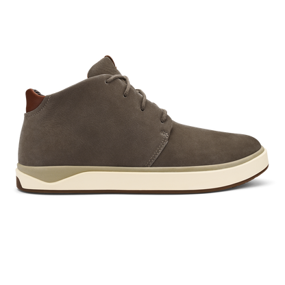 OluKai Men | Papakū 'Ili Men’s Waterproof Leather Boots- Mustang