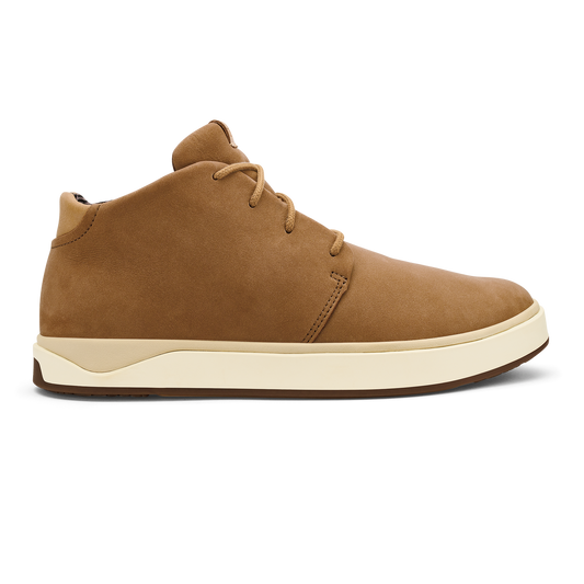 OluKai Men | Papakū 'Ili Men’s Waterproof Leather Boots- Tan