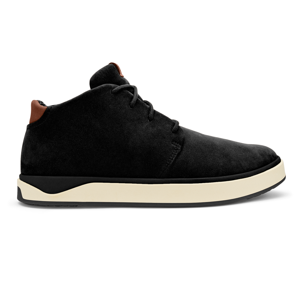 OluKai Men | Papakū 'Ili Men’s Waterproof Leather Boots- Black