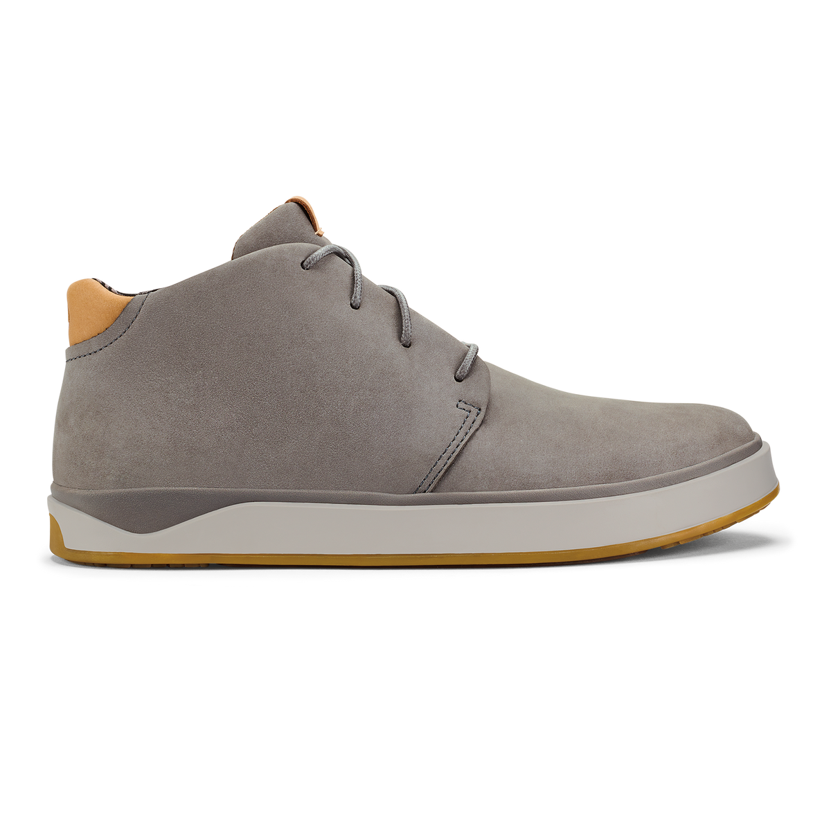 OluKai Men | Papakū 'Ili Men’s Waterproof Leather Boots- Graphite