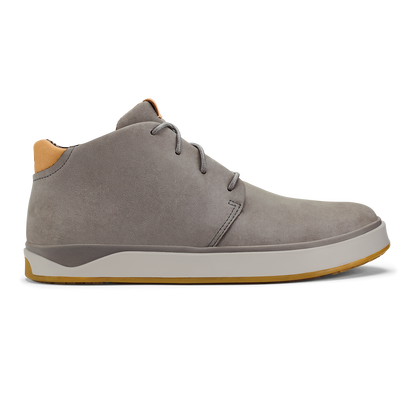 OluKai Men | Papakū 'Ili Men’s Waterproof Leather Boots- Graphite