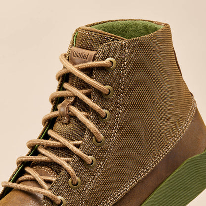 OluKai Men | Mōlina Men’s Waterproof Leather Boots - Mustang Hanu
